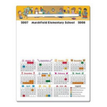 School Memo Board - 8.5"x11" Laminated - 14 Point